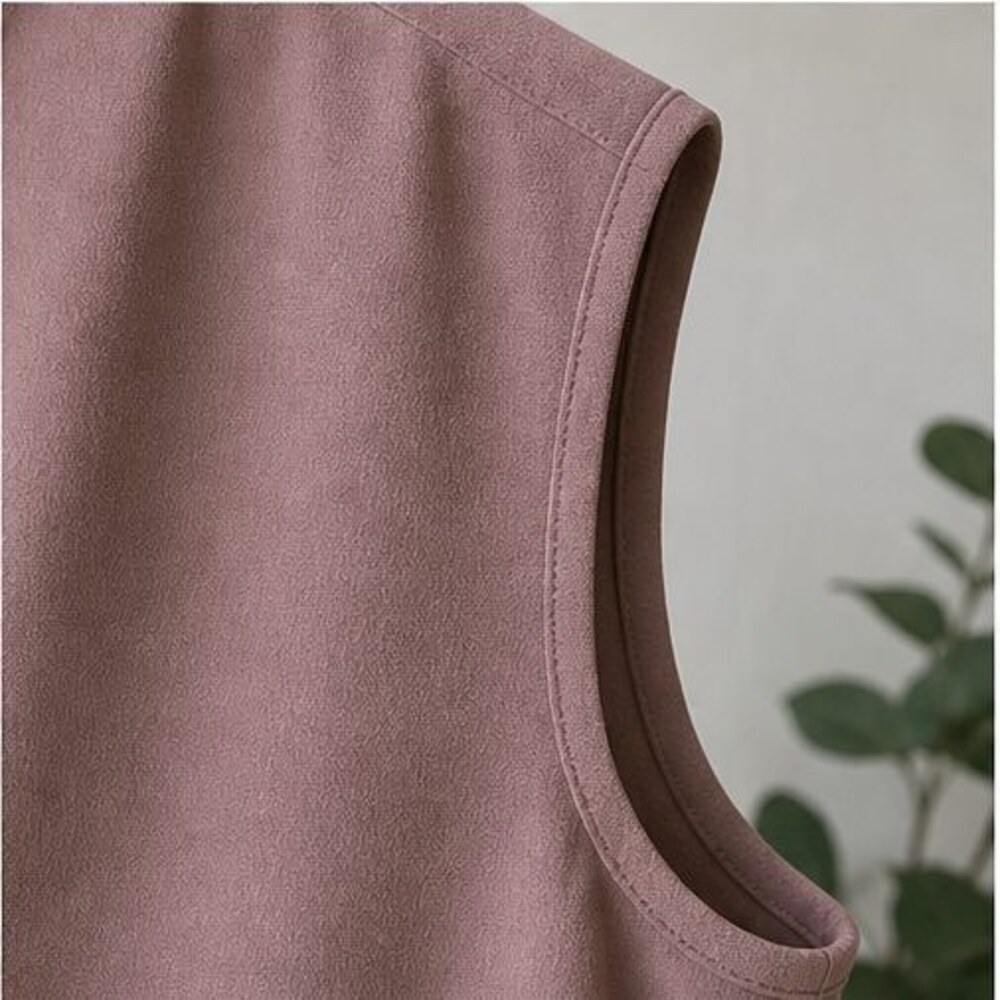 Mauve Ruffle Blouse - Picture 5 of 6